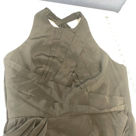 ZIMMERMANN 100% Silk chiffon Mini cocktail Dress Black size 3‎ blouson - Picture 3 of 13